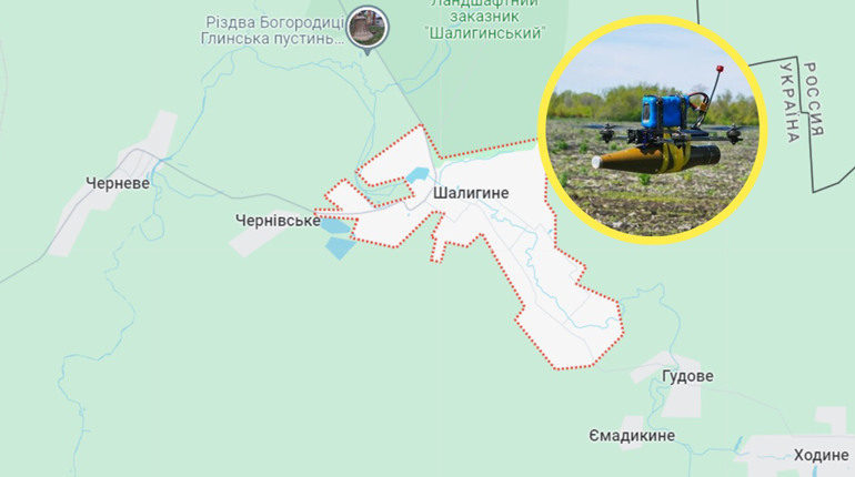 Внаслідок удару ФПВ-дроном по Шалигинській громаді поранений 74-річний чоловік
