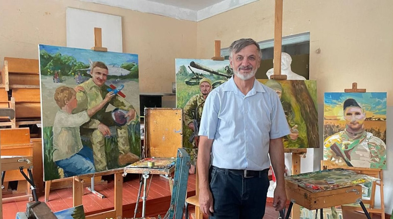 «Це спроба продовжити хоча б на духовному рівні життя тих, хто зображений на полотні»