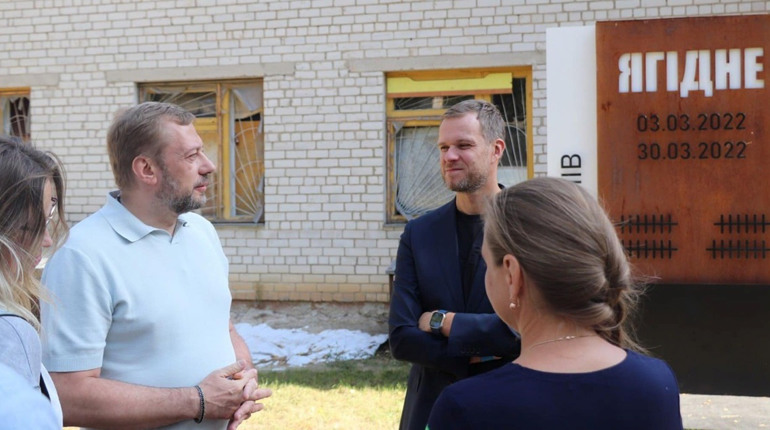Чернігівщину відвідали делегації з Литви та Великої Британії: обговорено плани співпраці й підтримки
