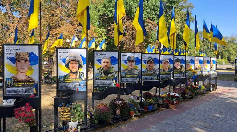 У Гадячі освятили Алею пам’яті загиблих захисників