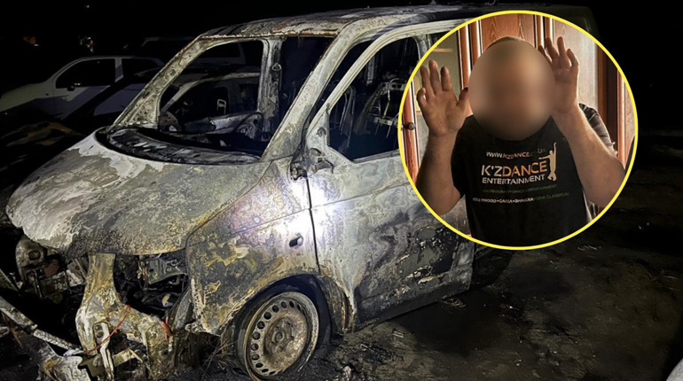 На Сумщині затримали палія, який на замовлення рф знищив авто військових