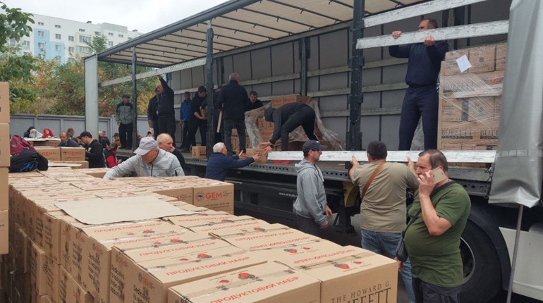 Благодійний фонд "GEM" вкотре підтримав жителів Петропавлівської громади гуманітарною допомогою