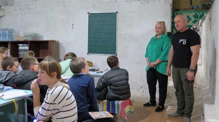 Освітній процес під час тривог: як організовані укриття для школярів у Жовтих Водах