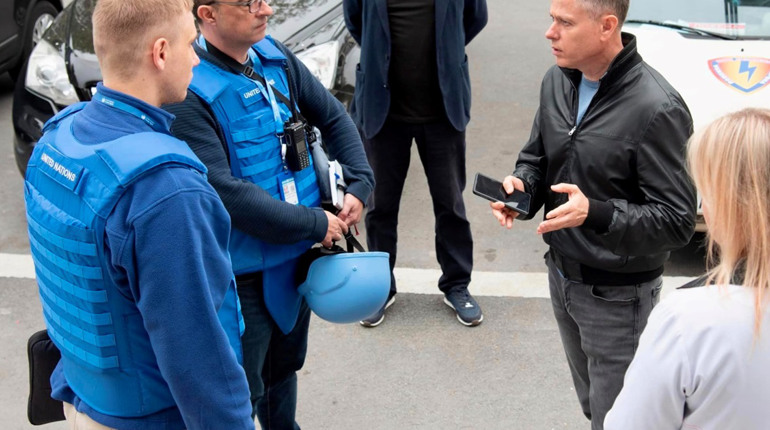 Нікополь відвідали представники моніторингової місії ООН з прав людини