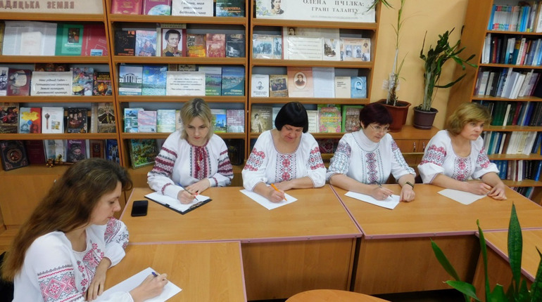 Як на Гадяччині писали ювілейний радіодиктант. Фото
