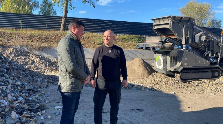 Гуляйпільська міська рада переймає досвід переробки будівельного сміття в Бучі