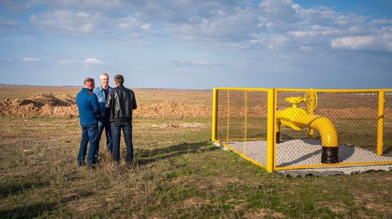 Окупанти відкрили розподільний газопровід “Щасливцеве — Генічеськ”
