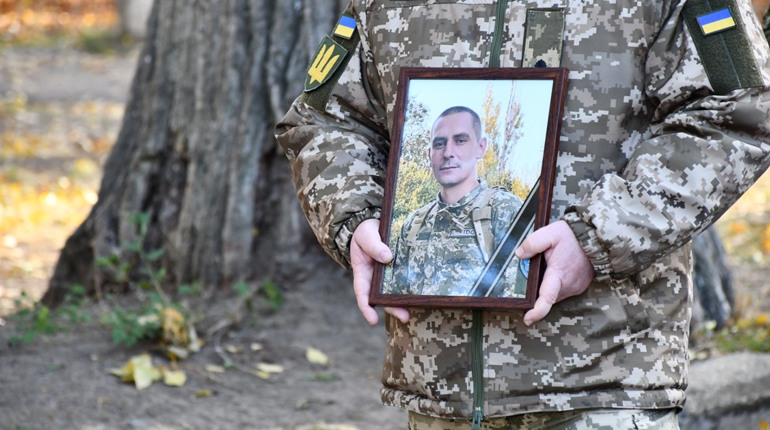 У Нікополі попрощалися з героєм Віктором Конкіним, який віддав життя за Україну