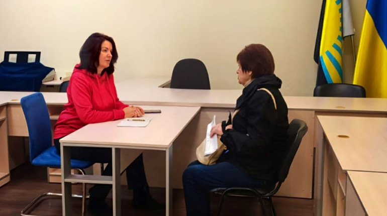 Переселенців з Торецької громади консультуватимуть з різних питань у хабах Києва та Дніпра
