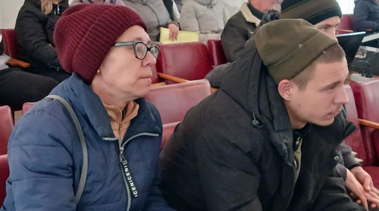 На Первомайщині родини полонених зустрілися з представниками Координаційного штабу