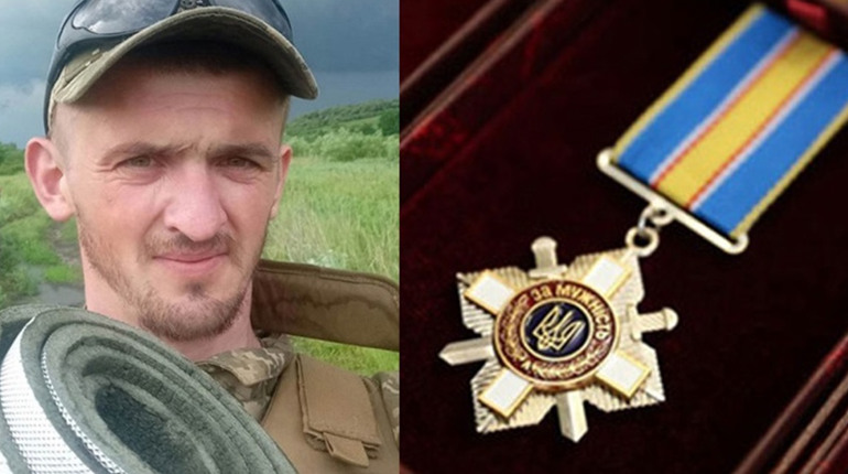 Ржищівчанина Віталія Клочана посмертно нагороджено орденом: відзнаку вручили рідним Героя