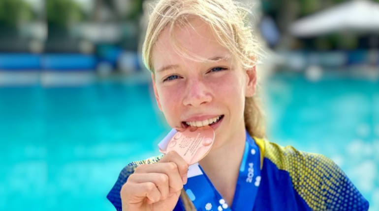 Представниця Луганщини – бронзова призерка чемпіонату світу зі стрибків у воду серед юніорів