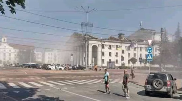 Встановили особу генерала, який наказав атакувати драмтеатр у Чернігові