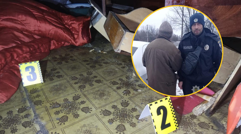 На Шосткинщині правоохоронці розшукали підозрюваного у вбивстві 62-річного чоловіка