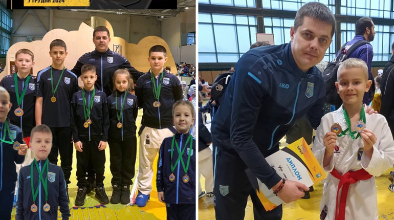 Глухівські «самурайчики» здобули медалі на змаганнях з олімпійського карате в Києві