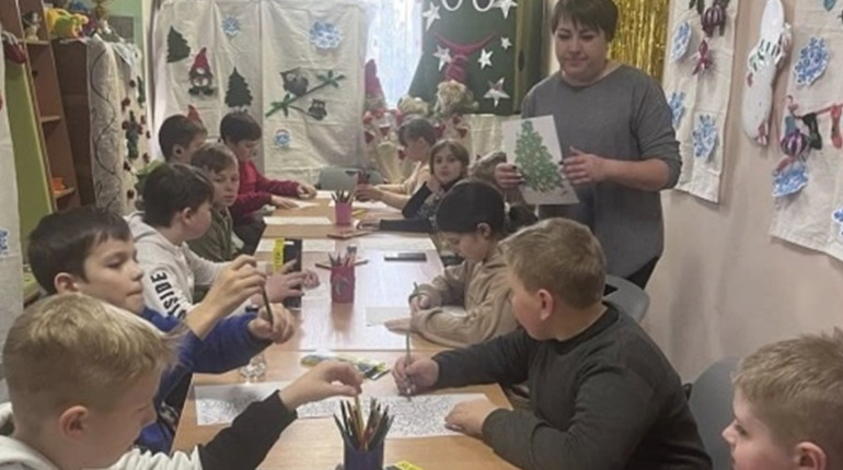 У Покрові ветеранський простір наповнився новорічним настроєм