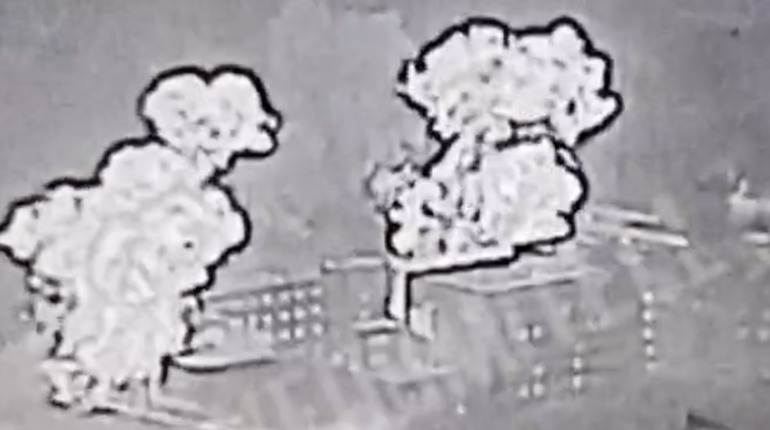 Росіяни розбомбили Херсонський онкологічний диспансер: відео