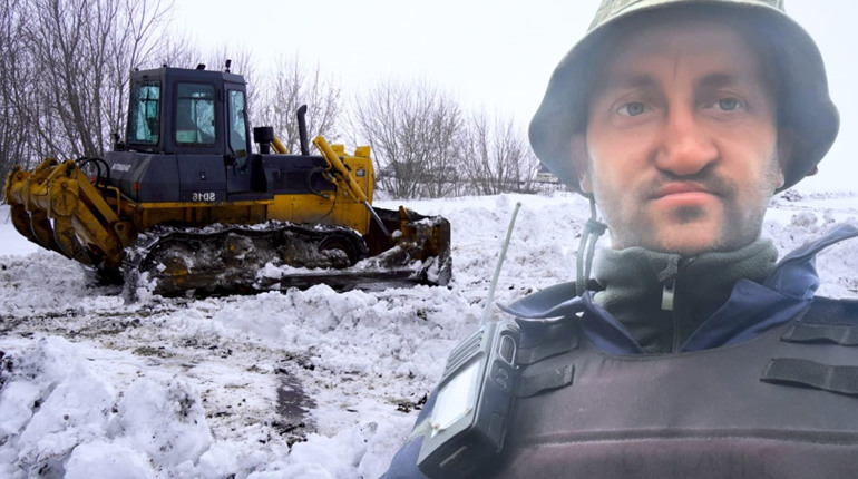 «Вирішив для себе – треба йти»: колишній тракторист із Глухова нині будує оборонні рубежі на Сумщині