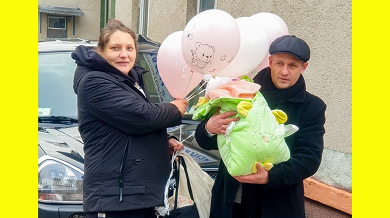 Рік відкрила Олександра: у Кагарлицькому пологовому розпочали лік новонароджених жителів громади