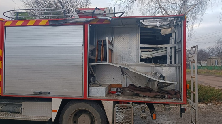 У Гуляйполі під час підвозу води населенню, БПЛА пошкодив автоцистерну