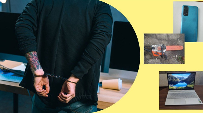 У П'ятихатках затримали двох серійних крадіїв