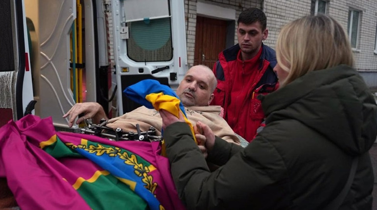 З російського полону звільнили пораненого прикордонника з Чернігівщини
