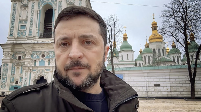 Володимир Зеленський у привітанні з Днем Соборності переплутав події
