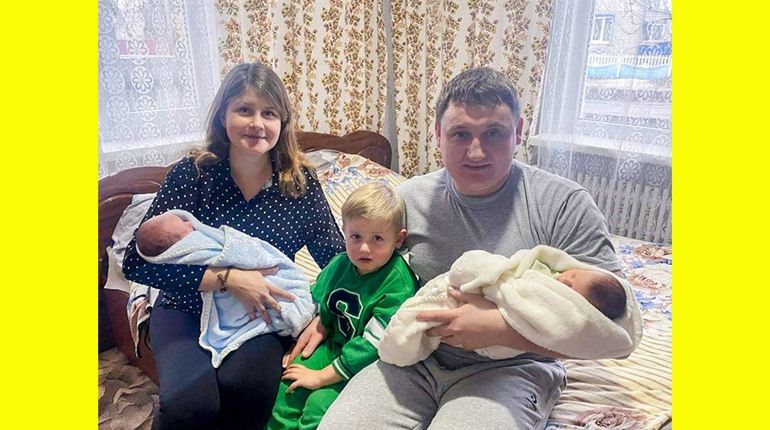 Їх звати Тимофій та Діана: перша в цьому році двійня на Ржищівщині народилася у Великих Пріцьках