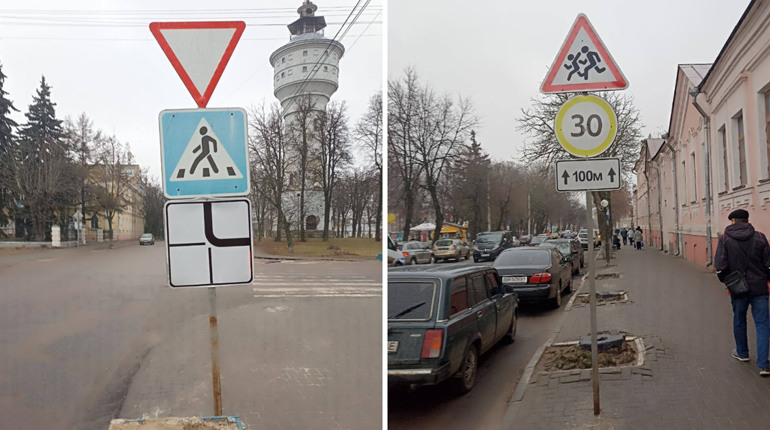 У Глухові встановили ще більше нових дорожніх знаків (ФОТО)