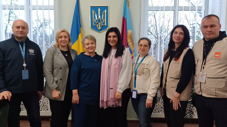 У Глухові побували представники гуманітарної місії NRC, на виплати від якої зараз подаються українці