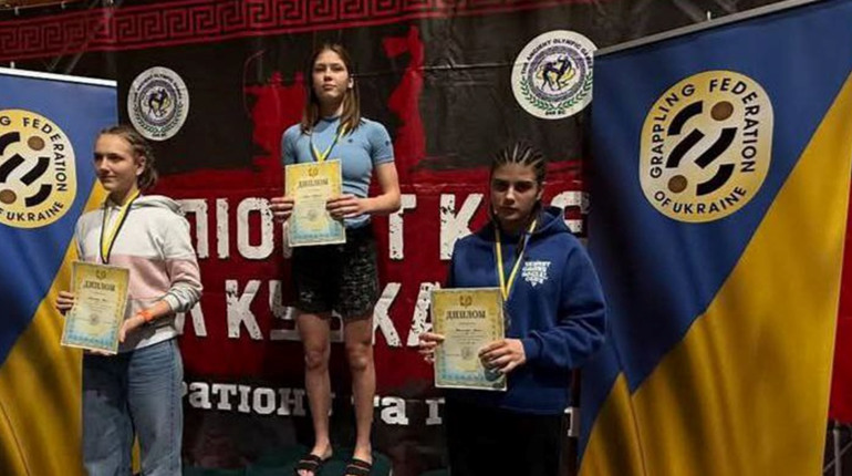 Вихованці СК "Олімпійські Резерви Динамо" вибороли призові місця на чемпіонаті з грепплінгу
