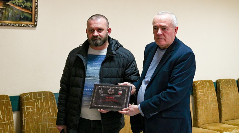 Подяка громаді Кагарличчини від командування полку спеціального призначення