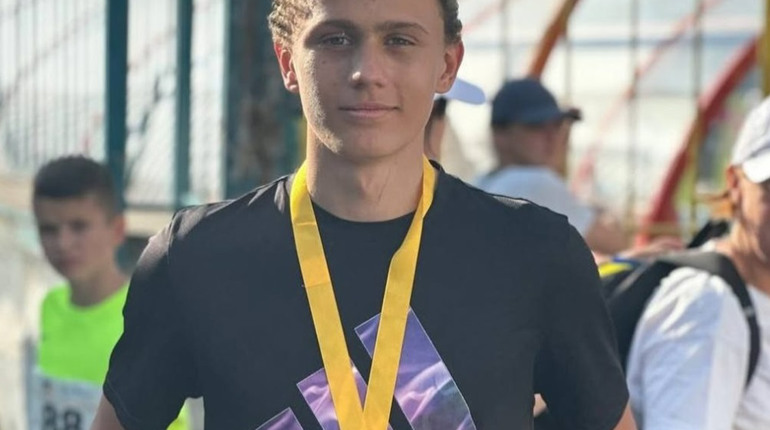 Жовтоводець Артем Шаблій здобув срібло чемпіонату Італії з легкої атлетики