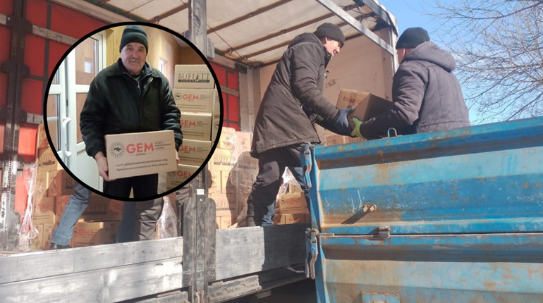 Жителі Шалигинської громади отримали гуманітарну допомогу від фонду GEM