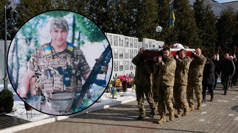 На Роменщині провели в останню путь воїна з Есманьської громади Віктора Кучерявого
