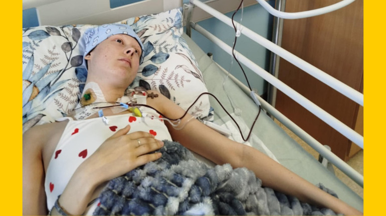 Допоможіть Ангеліні Журбі побороти саркому Юінга