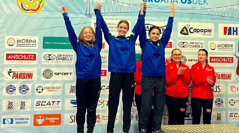 Фастівчанка Марія Сташко – срібна призерка чемпіонату Європи зі стрільби