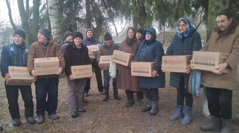 Жителі Есманьської громади отримали продуктові набори від благодійників