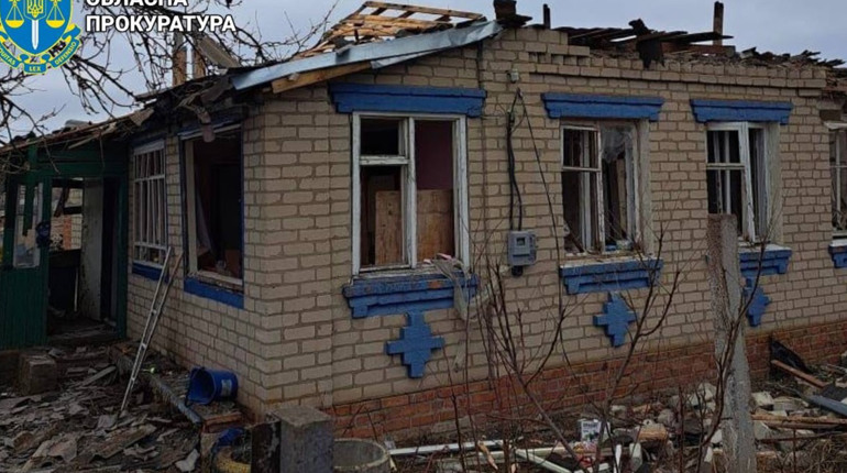 Правоохоронці зафіксували наслідки ворожого обстрілу села Шипувате на Куп’янщині