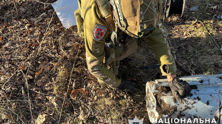 На Сумщині вибухотехніки знищили 90-кілограмову бойову частину російського дрону