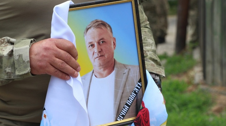 Анатолія Лисака із Гадяча посмертно нагородили медаллю "За військову службу Україні"