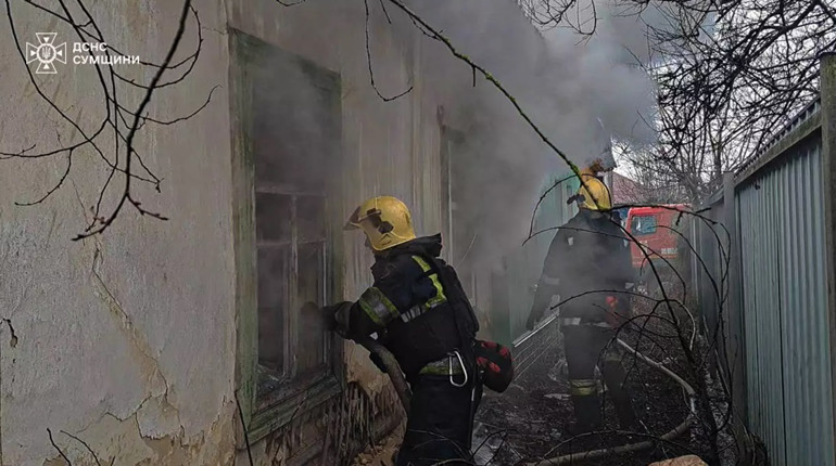 У Глухові на пожежі загинув 68-річний чоловік