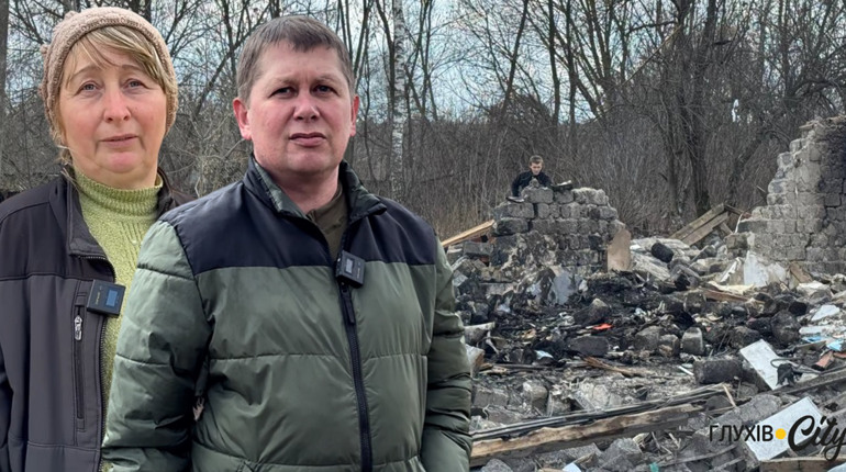 «За дві хвилини не стало нічого»: що в селі Баничі на Глухівщині кажуть про удар рф по Дому молитви