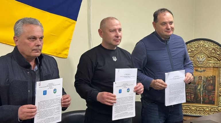 Гуляйпільська громада підписала меморандум з двома громадами Івано-Франківщини