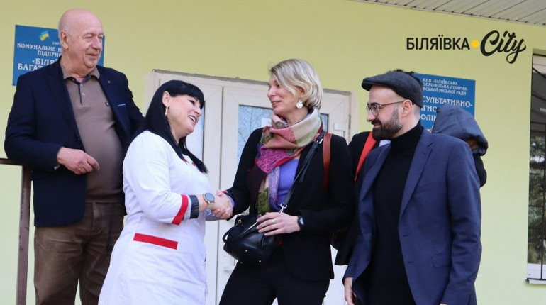 До Біляївської лікарні завітали французи: за їх підтримки там з'явиться реабілітаційне відділення