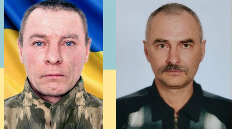 Жовті Води проведуть в останню путь двох захисників: Володимира Коркошка та Олександра Кравченка