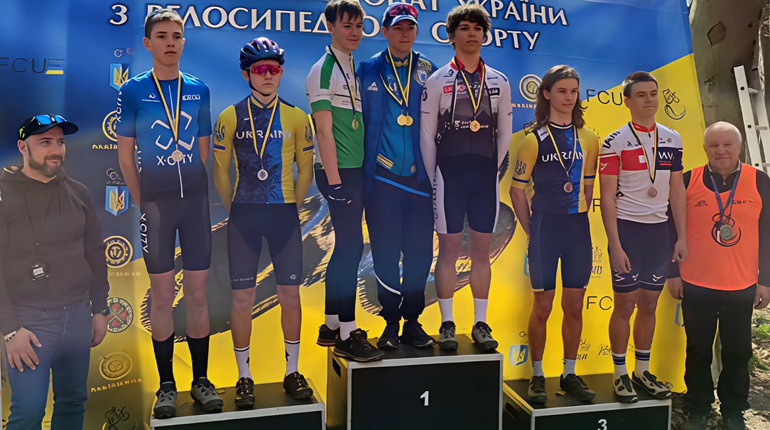 Велосипедисти Хмельниччини серед лідерів на чемпіонаті України