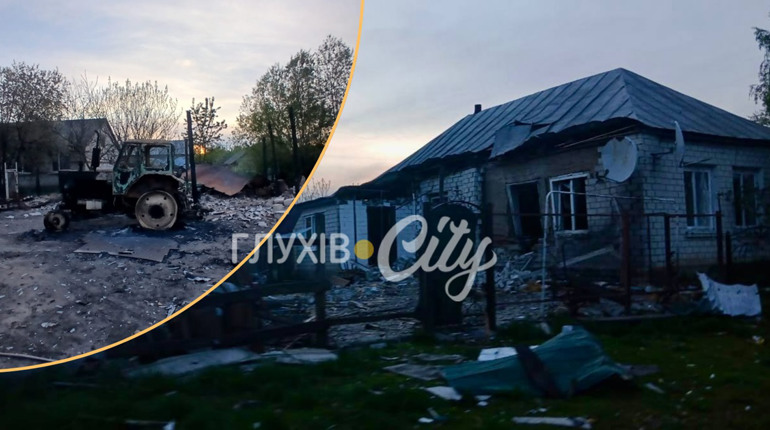 Росіяни дронами спалили будинки в двох селах Есманьської громади, іще три пошкоджено: деталі