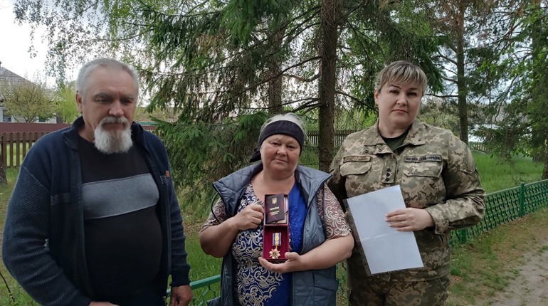 Полеглого Романа Харчину із Вельбівки нагородили ореном "За мужність"