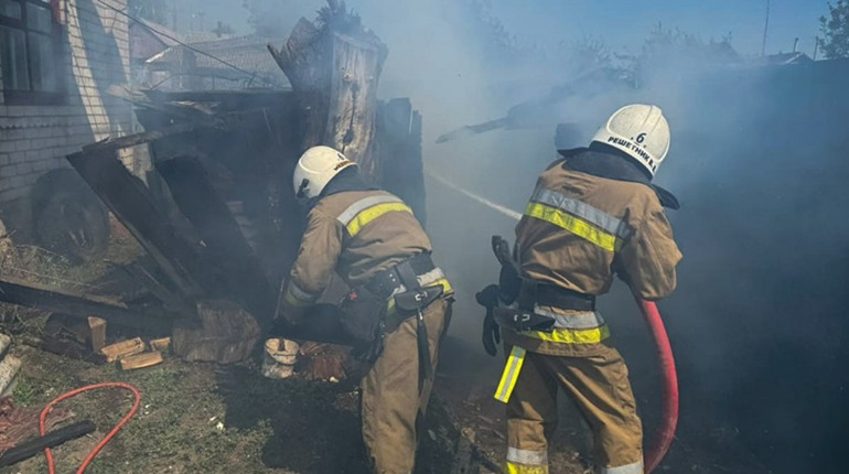 ДСНС ліквідувала шість пожеж у Миколаївській області, зокрема поблизу Південноукраїнська